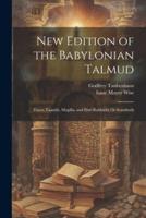 New Edition of the Babylonian Talmud