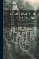 Demografía De Lima En 1884