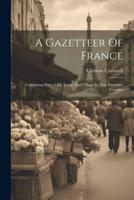 A Gazetteer Of France