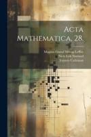 Acta Mathematica, 28.