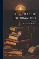 Circular Of Information