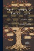 Vital Record of Rhode Island