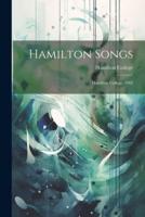 Hamilton Songs