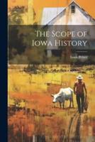 The Scope of Iowa History
