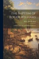 The Baptism of Roger Williams