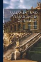 Parlament Und Verfassung in Österreich