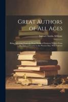 Great Authors of All Ages