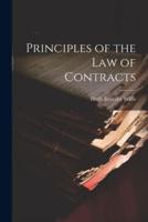 Principles of the Law of Contracts
