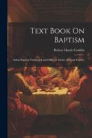 Text Book On Baptism