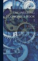 Engineering Economics Book I