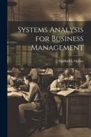 Systems Analysis for Business Management