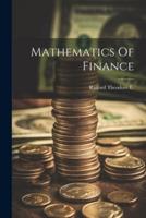 Mathematics Of Finance