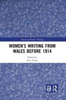 Women's Writing from Wales before 1914