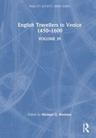 English Travellers to Venice, 1450-1600