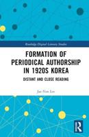Formation of Periodical Authorship in 1920S Korea
