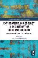 Environment and Ecology in the History of Economic Thought