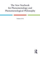 The New Yearbook for Phenomenology and Phenomenological Philosophy. Volume 17