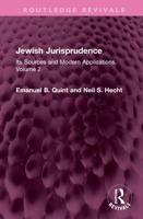 Jewish Jurisprudence. Volume 2