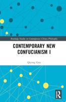 Contemporary New Confucianism. I