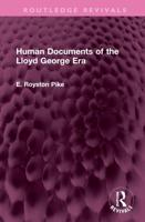 Human Documents of the Lloyd George Era