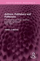 Authors, Publishers and Politicians
