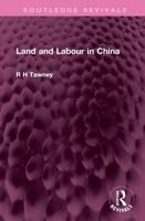 Land and Labour in China