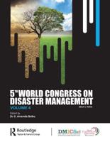 Fifth World Congress on Disaster Management Volume IV