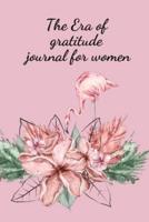 The Era of gratitude journal for women