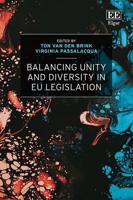 Balancing Unity and Diversity in EU Legislation