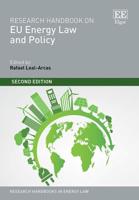 Research Handbook on EU Energy Law and Policy