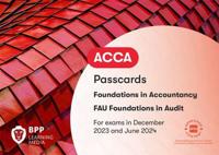 FIA Foundations in Audit (International) FAU INT. Passcards