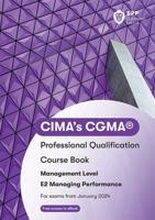 CIMA E2 Managing Performance. Course Book