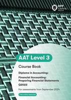 AAT Financial Accounting: Preparing Financial Statements