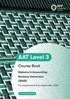 AAT Business Awareness. Course Book