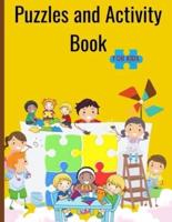 Puzzles and activiy book for kids: Mazes, Word Search, Connect the Dots, Coloring,  Puzzles,  Crosswords and More!