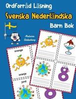 Ordforråd Läsning Svenska Nederländska Barn Bok