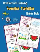 Ordforråd Läsning Svenska Turkiska Barn Bok