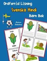 Ordforråd Läsning Svenska Hindi Barn Bok