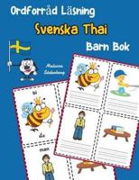 Ordforråd Läsning Svenska Thai Barn Bok