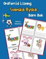 Ordforråd Läsning Svenska Ryska Barn Bok