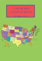 50 States of America Colouring Book