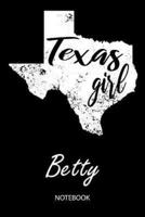 Texas Girl - Betty - Notebook