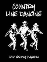 Country Line Dancing 2020 Weekly Planner