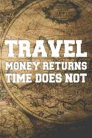 Travel. Money Returns. Time Does Not