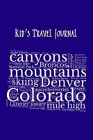 Kid's Travel Journal
