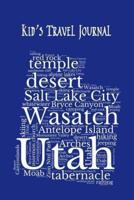 Utah Kid's Travel Journal