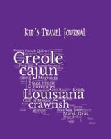 Louisiana Kid's Travel Journal