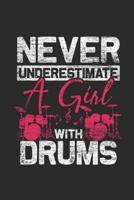 Never Underestimate A Girl With Drums