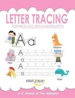 Letter Tracing For Preschoolers & Kindergarten
