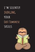 I'm Silently Judging Your East Timorese Skills